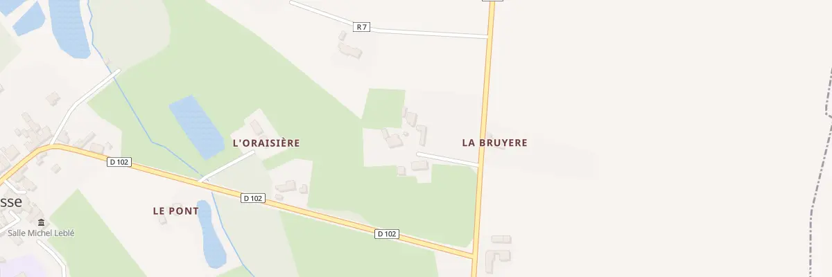 Plan du 5827 La Grande Roche à Bousse