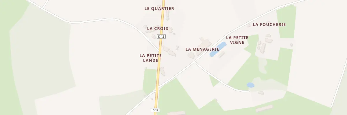 Plan du 5059 Le Quartier à Bousse