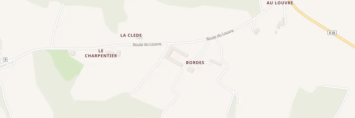 Plan du 5162 Bordes à Panjas