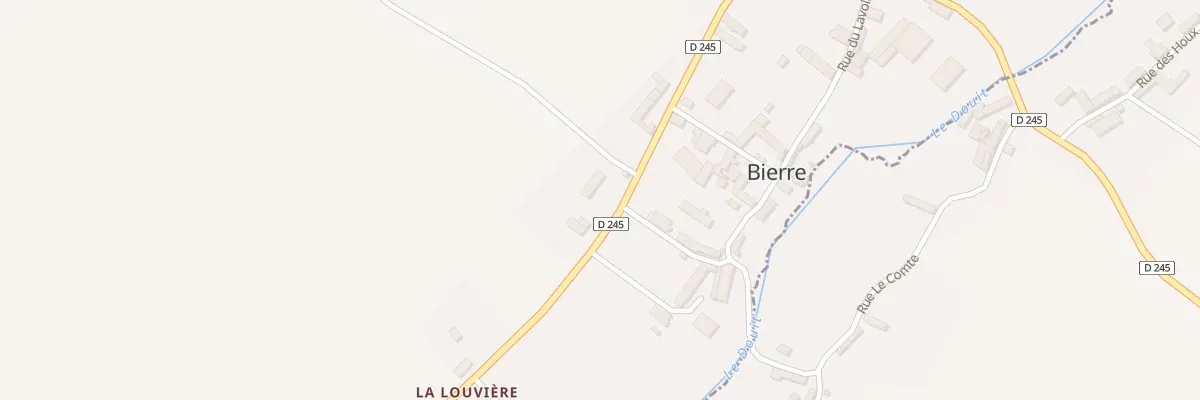 Plan du 4 Rte de la Louvière à Merri
