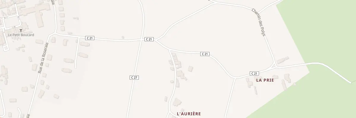 Plan du 1 La Martinière à Ménigoute