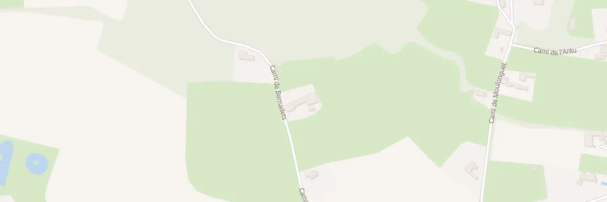 Plan du 2 Cami de Bernadets à Vidouze