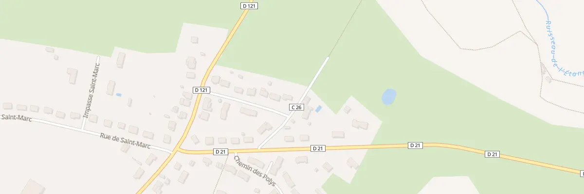 Plan du 13 Rue du Vieux Moulin à Ménigoute