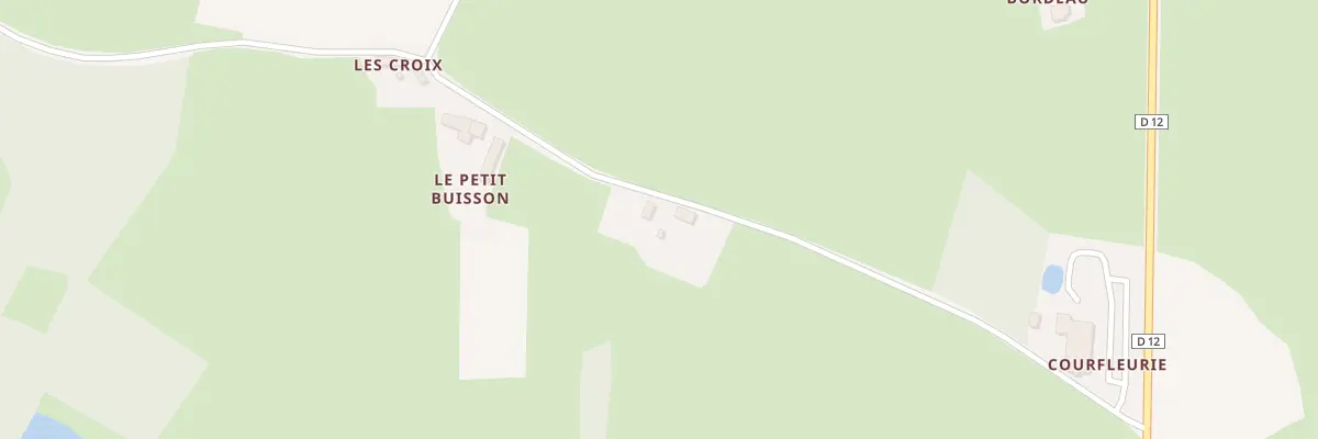 Plan du 5137 Le Sablonet à Courcelles-la-Forêt