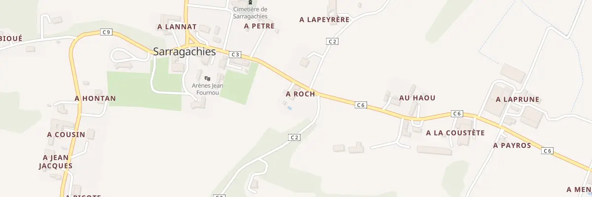 Plan du 5005 A Roch à Sarragachies