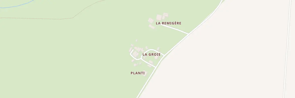 Plan du 5156 La Groie à Saint-Germier