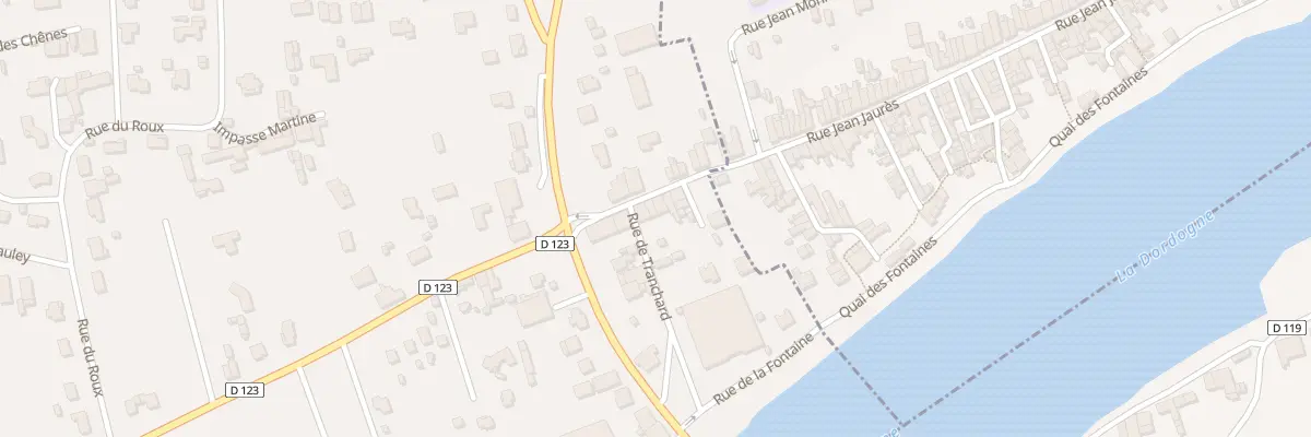 Plan du 119 Rue Jean Jaurés à Saint-Magne-de-Castillon
