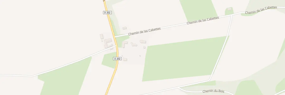 Plan du 5853 Las Cabettes à Ponson-Debat-Pouts
