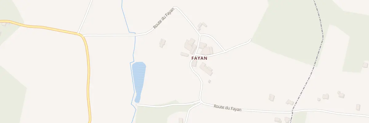Plan du 108 Fayan à Puisseguin