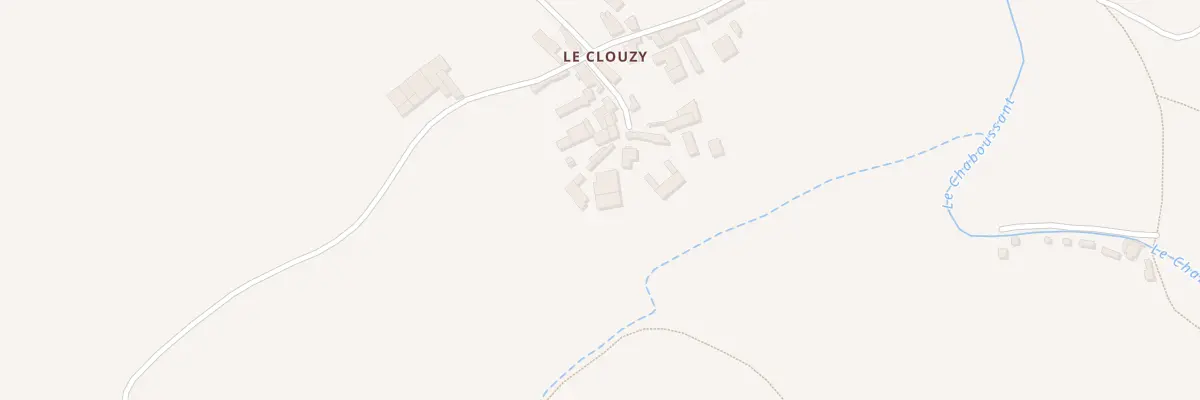 Plan du 10 Le Clouzy à Lezay