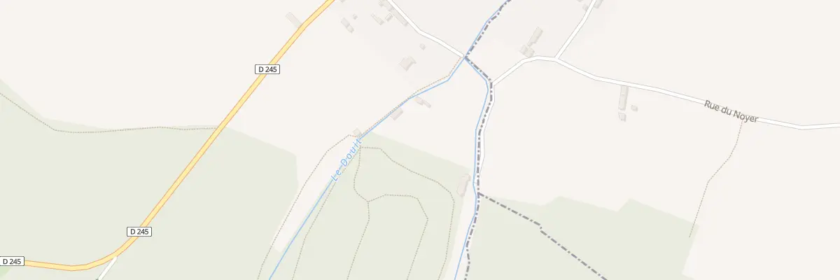 Plan du 20 La Louviere à Merri