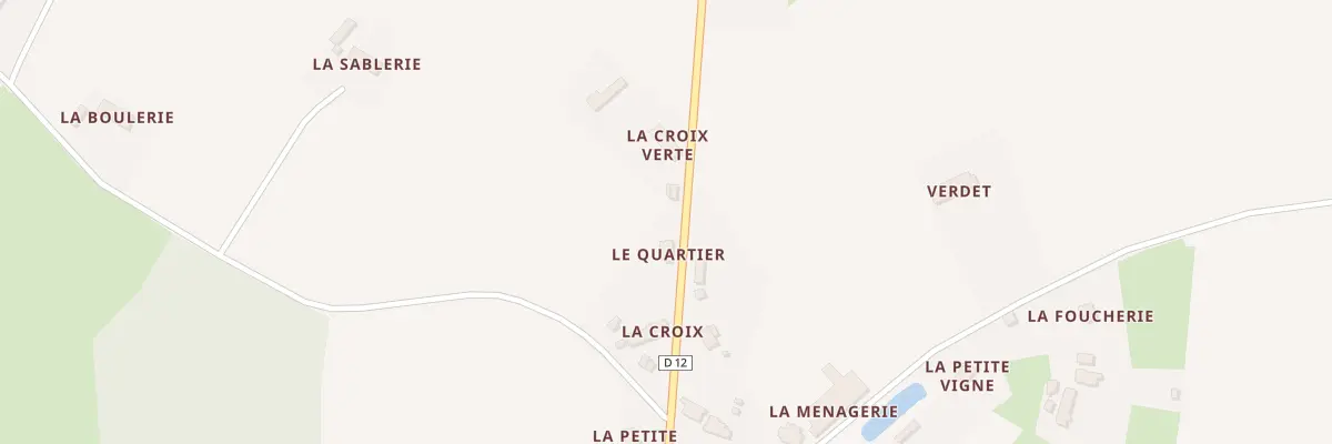 Plan du 5057 Le Quartier à Bousse