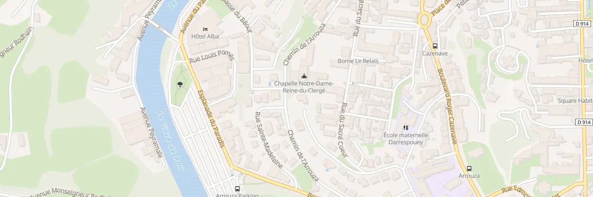 Plan du 17 Rue de Pene Taillade à Lourdes