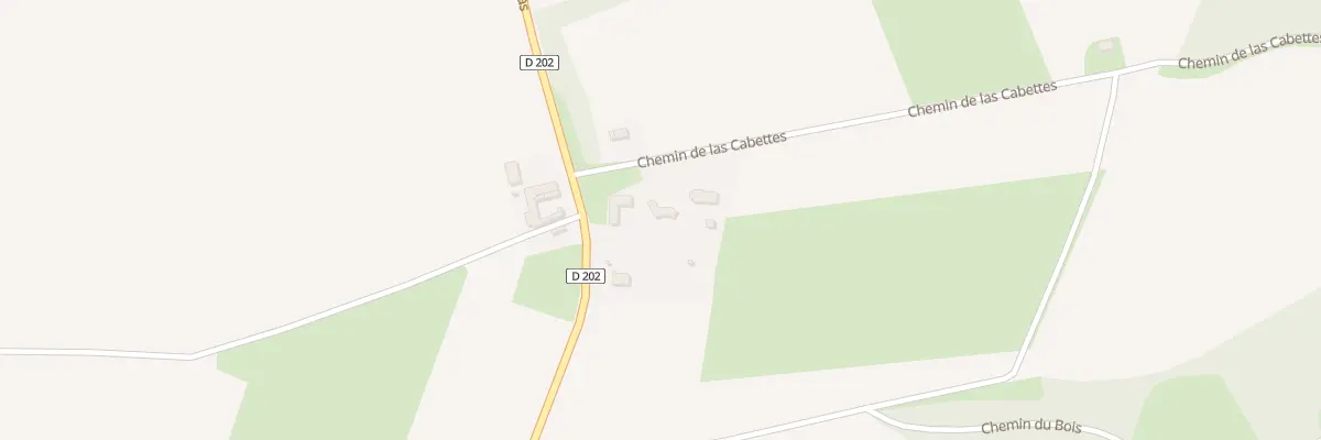 Plan du 30 Las Cabettes à Ponson-Debat-Pouts