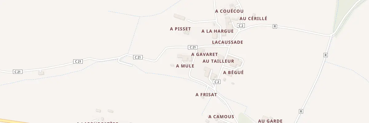 Plan du 5082 A Mule à Sarragachies