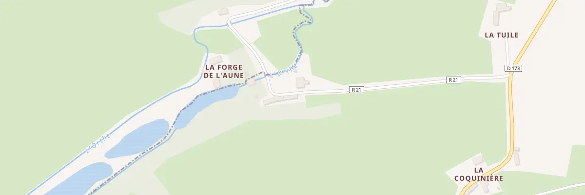Plan du 5056 La Forge de l’Aune à Montreuil-le-Chétif