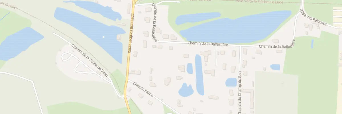Plan du 14 Che de la Ballastière à La Flèche