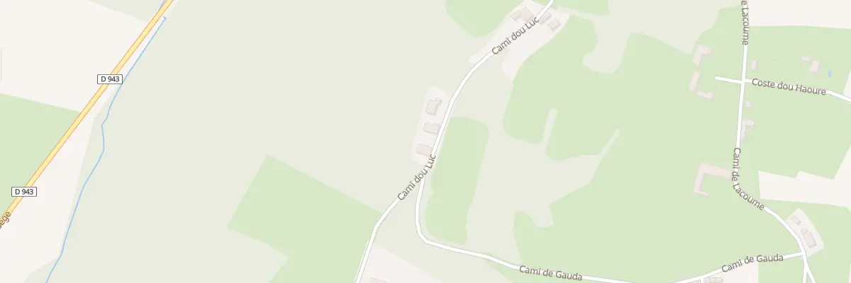 Plan du 8 Cami Dou Luc à Vidouze