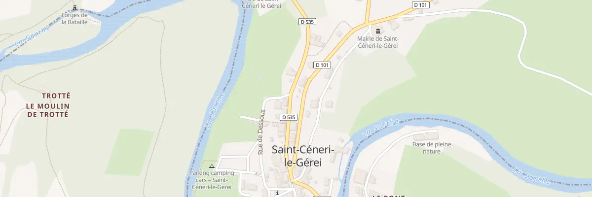 Plan du 31 Rte d’Alençon à Saint-Céneri-le-Gérei