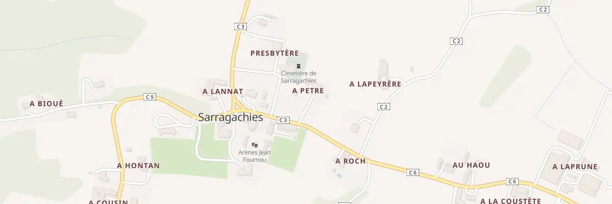 Plan du 5 Rue Coeur du Village à Sarragachies
