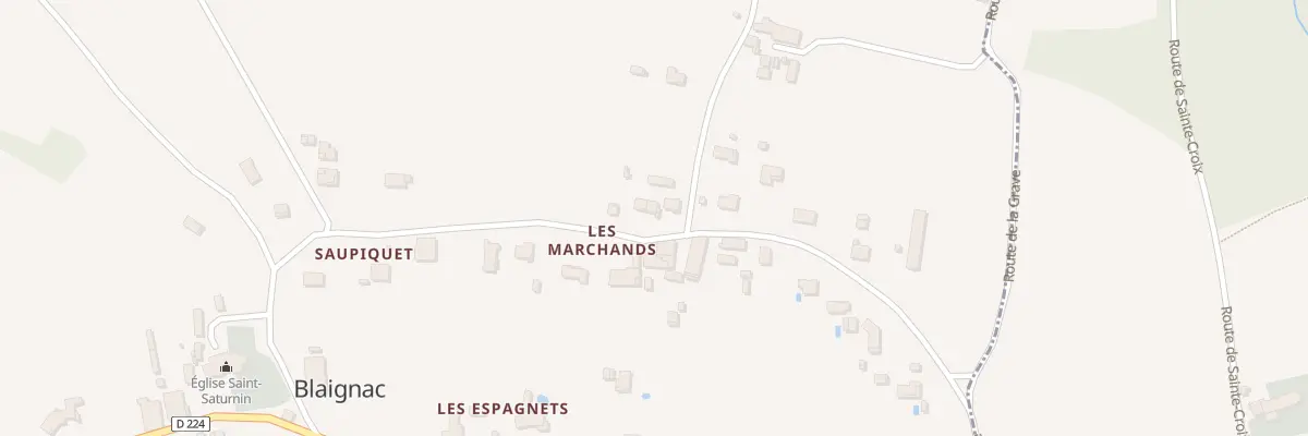 Plan du 4 Les Marchands à Blaignac