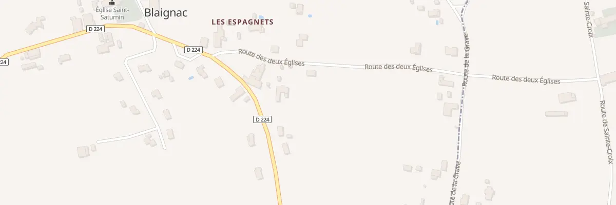Plan du 156 Rte des Deux Eglises à Toulenne