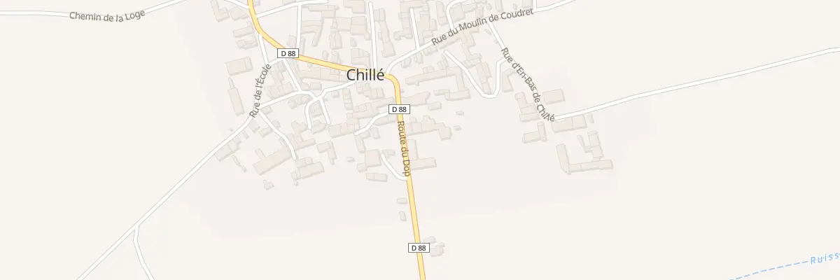 Plan du 5005 Chille à Oradour