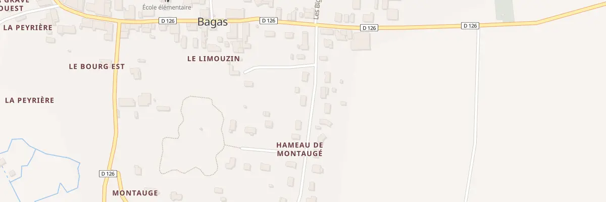 Plan du 15 Voie du Marquelot à Bagas