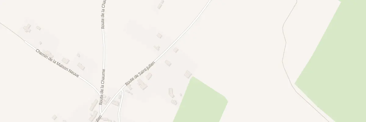 Plan du 5208 Rte de Saint-Julien à Amné