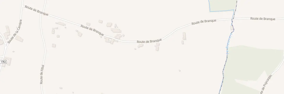 Plan du 7B Branque à Sainte-Colombe