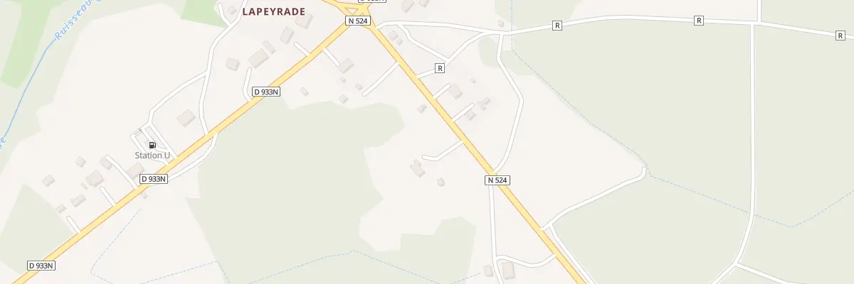 Plan du 4 Rte de Gabarret à Losse