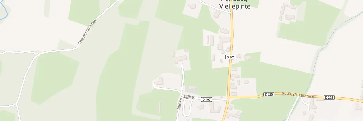 Plan du 136 Rue de l’Eglise à Pontiacq-Viellepinte