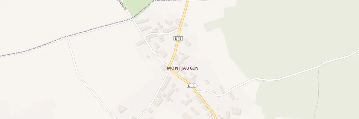 Plan du 24 Montjaugin à Ternay