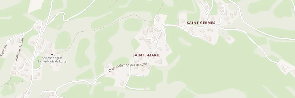Plan du 19 Che du Cap des Bentails à Saint-Pastous