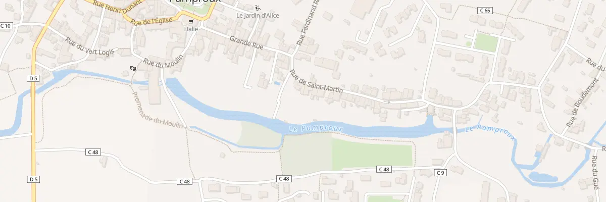 Plan du 12 Rue de Saint-martin à Pamproux