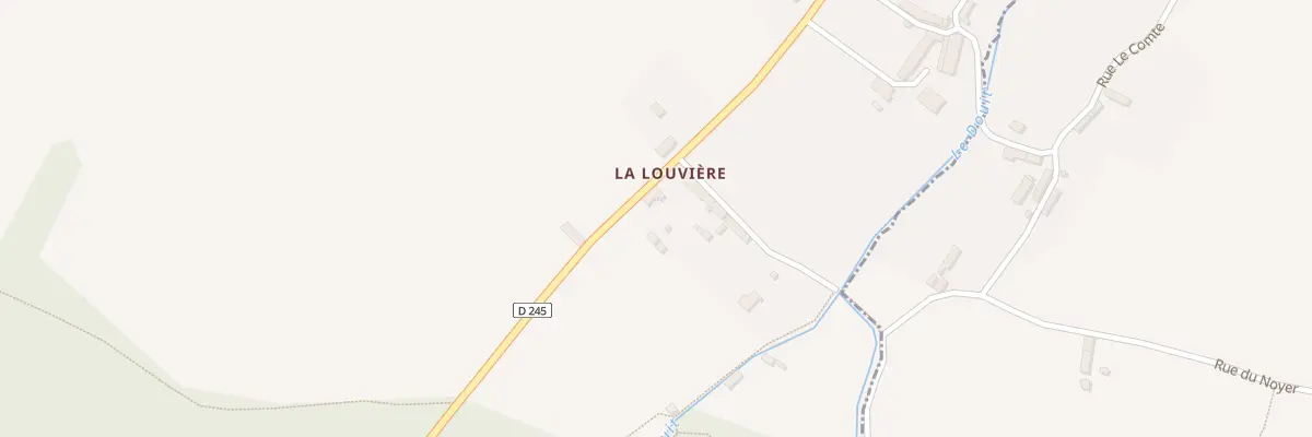Plan du 12 La Louviere à Merri