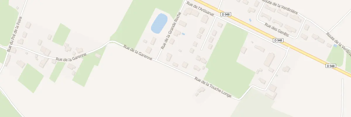 Plan du 10 Rue de la Touche Longe à Maisonnay