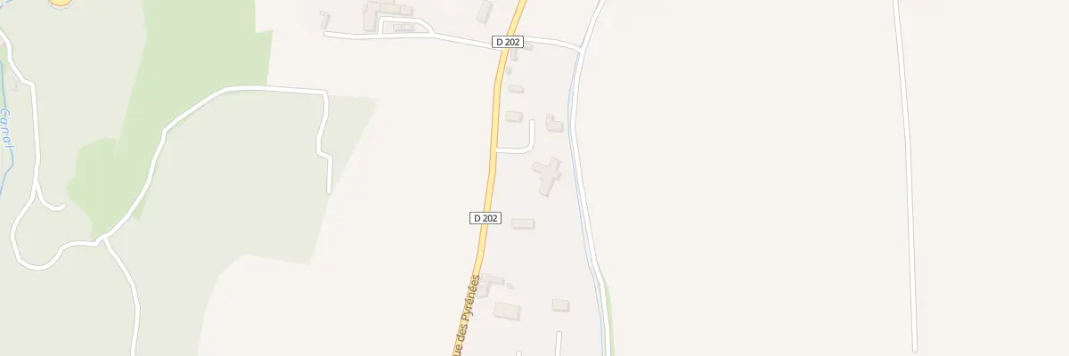 Plan du 783 Rue des Pyrénées à Pontiacq-Viellepinte