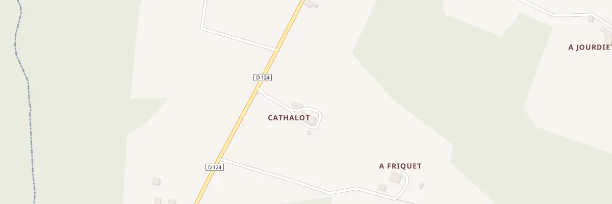 Plan du 95 Cathalot à Sigalens