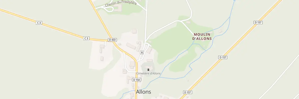 Plan du 5013 Le Bourg à Allons