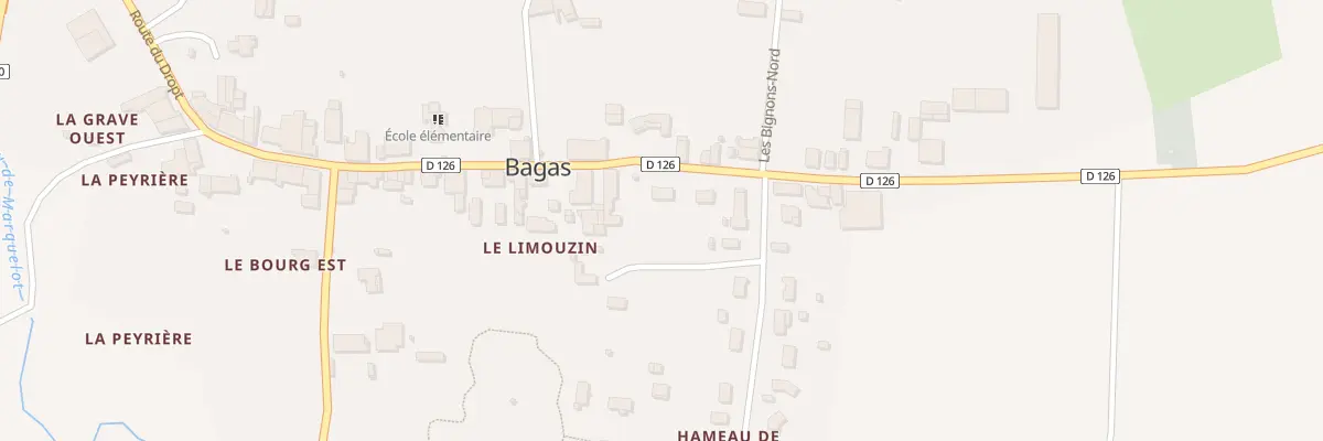 Plan du 18T Le Limouzin à Bagas