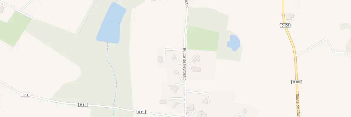 Plan du 50 Rte de Peyroutin à Larée