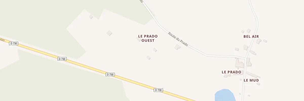 Plan du 5758 Le Prado Ouest à Saint-Aigulin