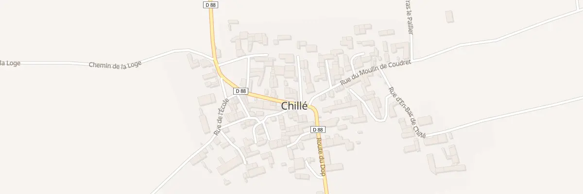 Plan du 5169 Chille à Oradour