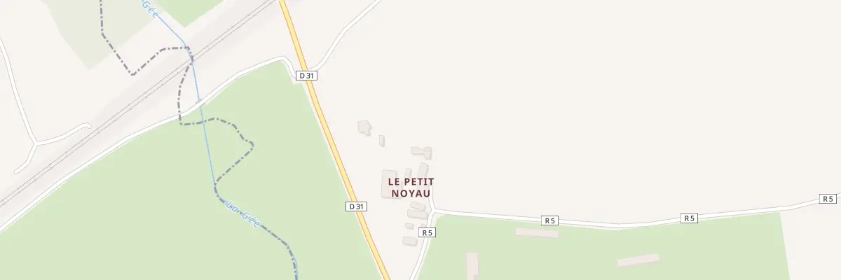 Plan du 5006 Noyau à Maigné