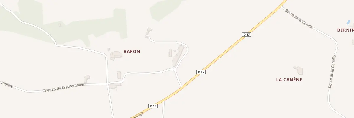 Plan du 5 Baron à Ruch