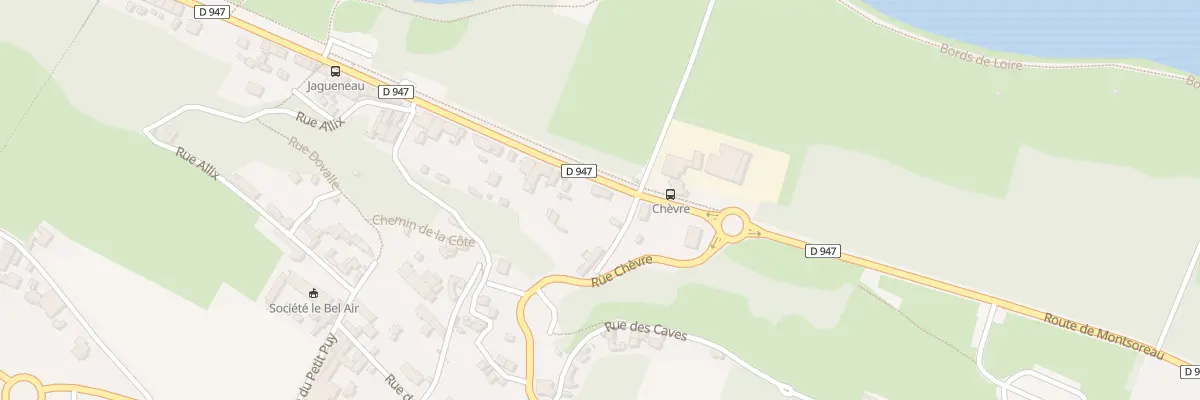 Plan du 211 Quai du Jagueneau à Saumur