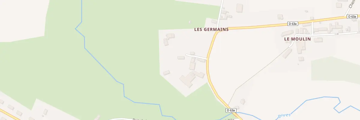 Plan du 2 Imp des Germains à Crocy