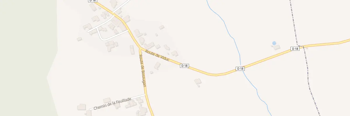 Plan du 4 Rte de Viduc à Saint-Pey-de-Castets