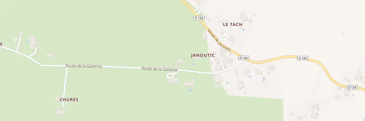 Plan du 9 Janoutic à Aillas